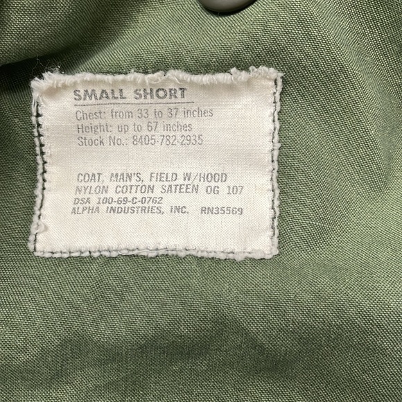 1960’s Army Jacket - Picture 3 of 8